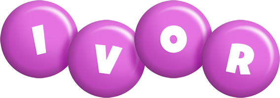 Ivor candy-purple logo