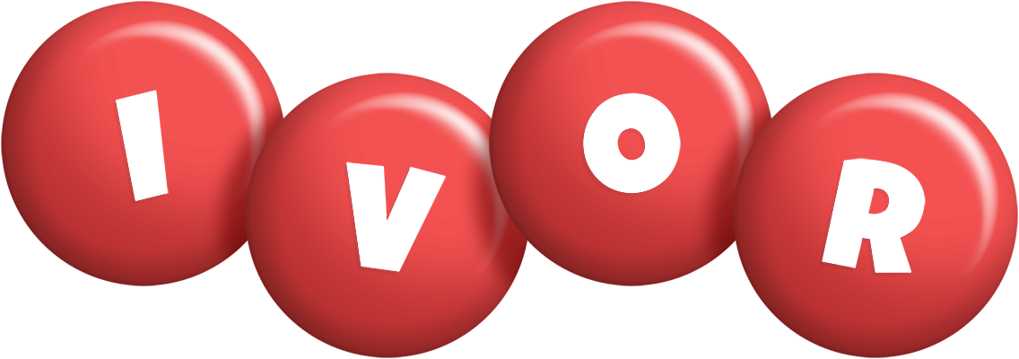 Ivor candy-red logo