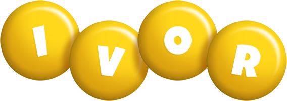 Ivor candy-yellow logo