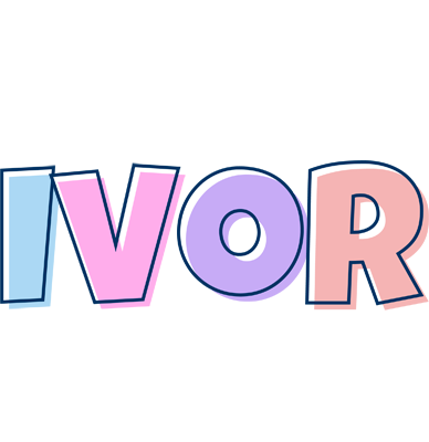 Ivor pastel logo
