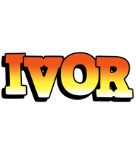 Ivor sunset logo