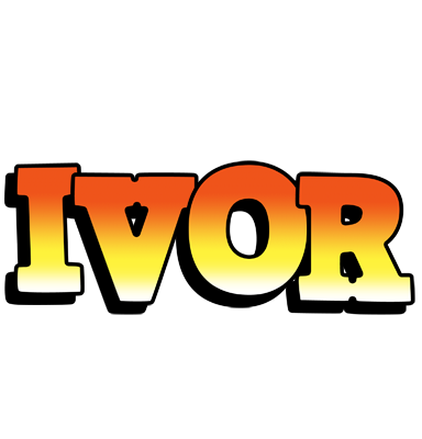 Ivor sunset logo