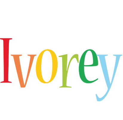 Ivorey birthday logo