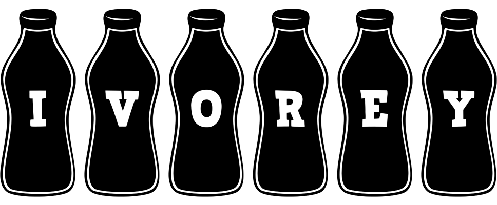 Ivorey bottle logo