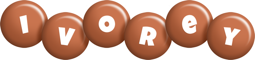 Ivorey candy-brown logo