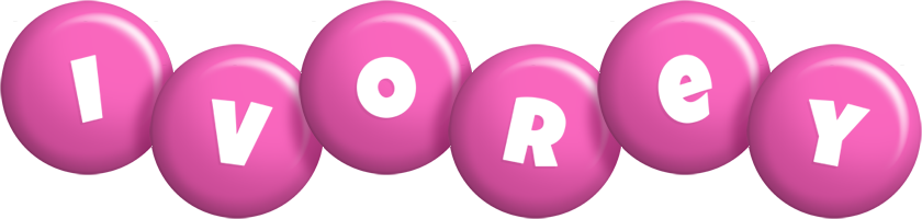 Ivorey candy-pink logo