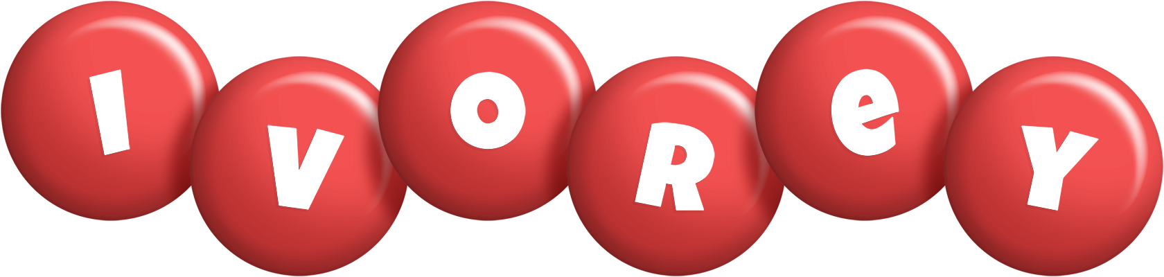 Ivorey candy-red logo