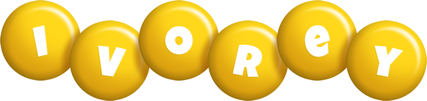 Ivorey candy-yellow logo