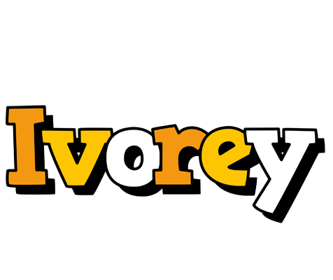 Ivorey cartoon logo