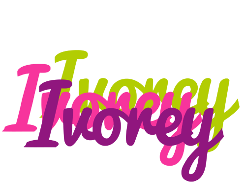 Ivorey flowers logo