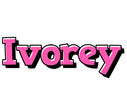 Ivorey girlish logo