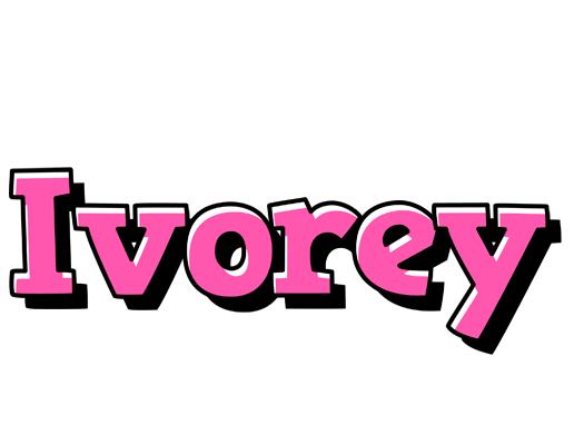 Ivorey girlish logo