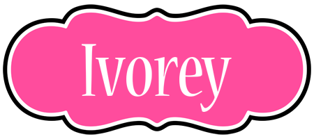 Ivorey invitation logo