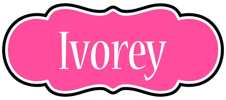 Ivorey invitation logo