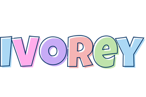 Ivorey pastel logo