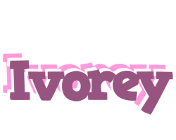 Ivorey relaxing logo