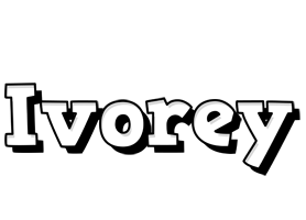 Ivorey snowing logo