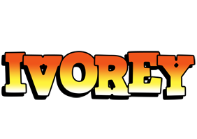 Ivorey sunset logo