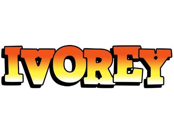 Ivorey sunset logo