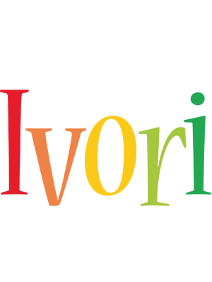 Ivori birthday logo