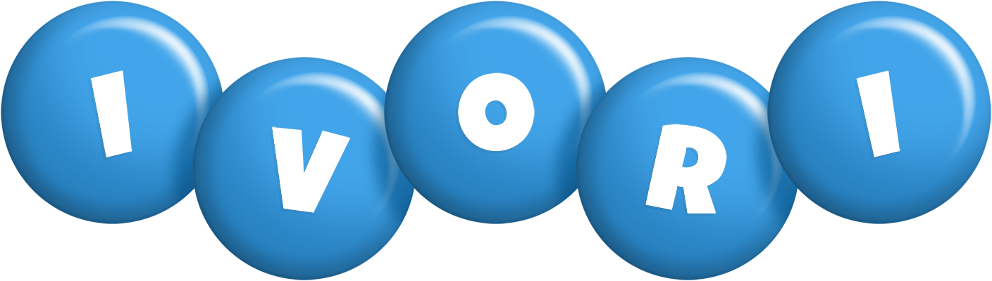 Ivori candy-blue logo