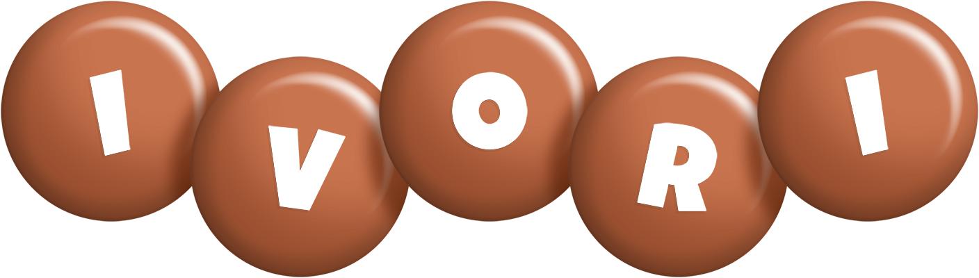 Ivori candy-brown logo