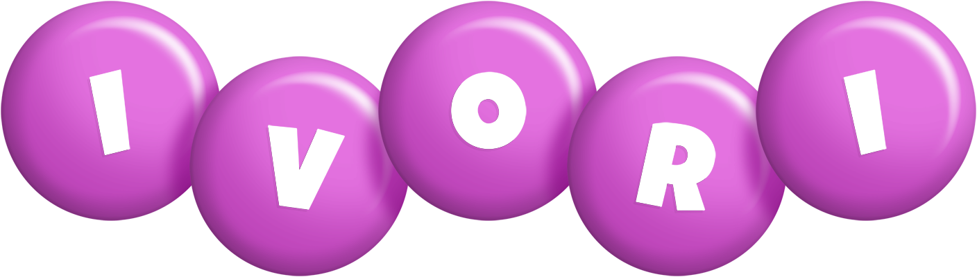 Ivori candy-purple logo