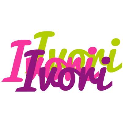 Ivori flowers logo