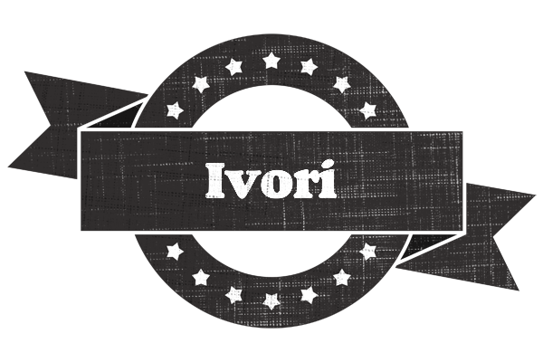 Ivori grunge logo