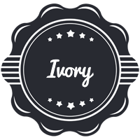 Ivory badge logo