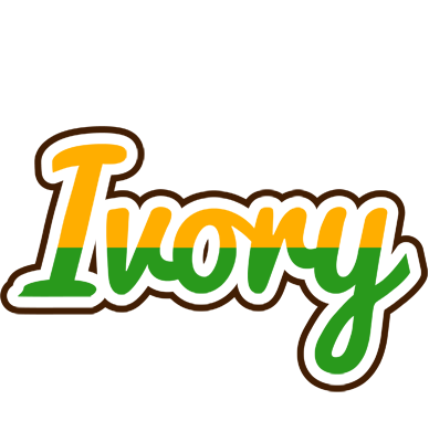 Ivory banana logo