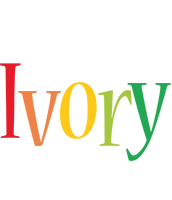 Ivory birthday logo