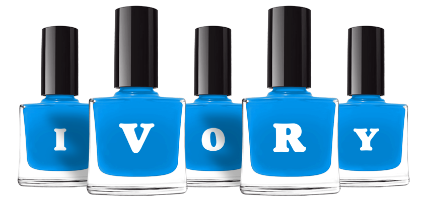 Ivory glossy logo