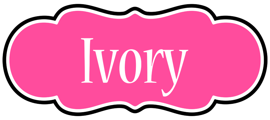 Ivory invitation logo
