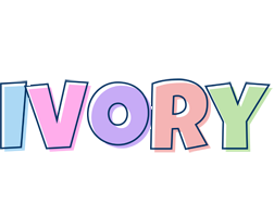 Ivory pastel logo