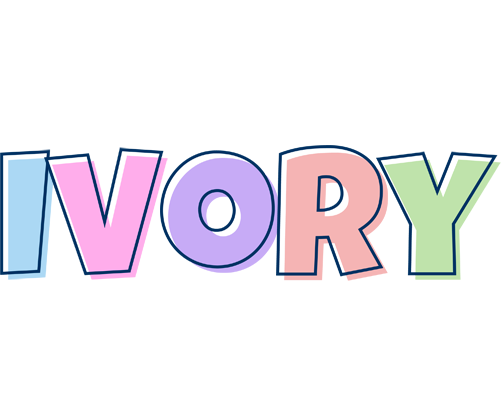 Ivory pastel logo
