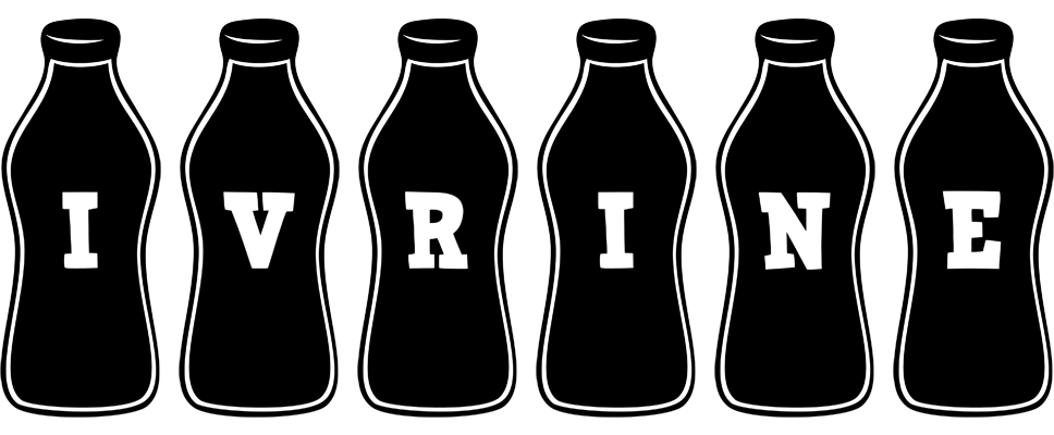 Ivrine bottle logo