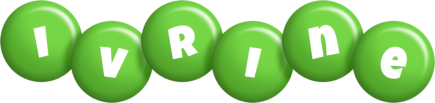Ivrine candy-green logo