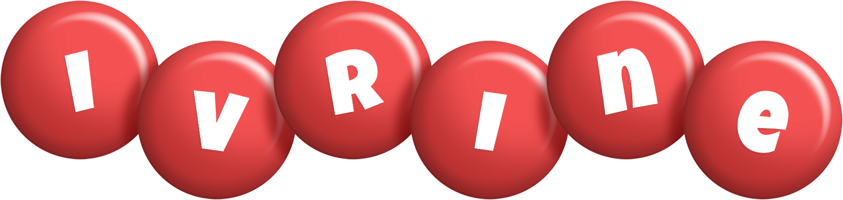 Ivrine candy-red logo