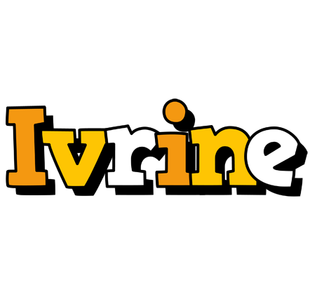Ivrine cartoon logo