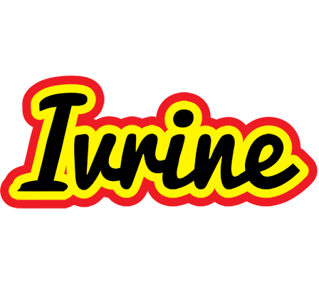 Ivrine flaming logo