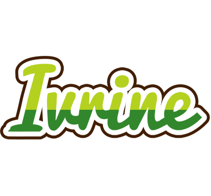 Ivrine golfing logo