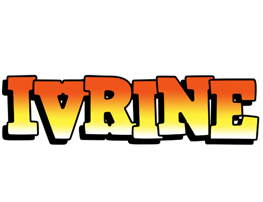 Ivrine sunset logo