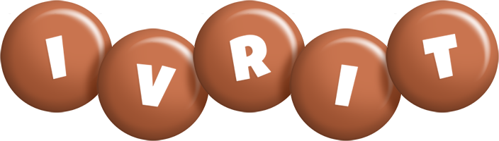 Ivrit candy-brown logo