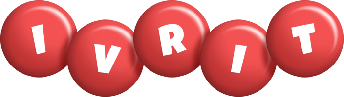 Ivrit candy-red logo