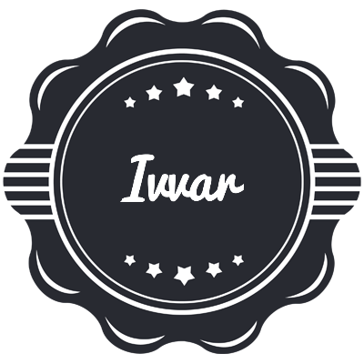 Ivvar badge logo