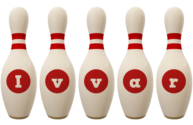 Ivvar bowling-pin logo