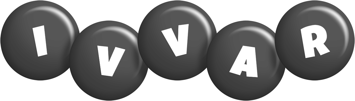 Ivvar candy-black logo