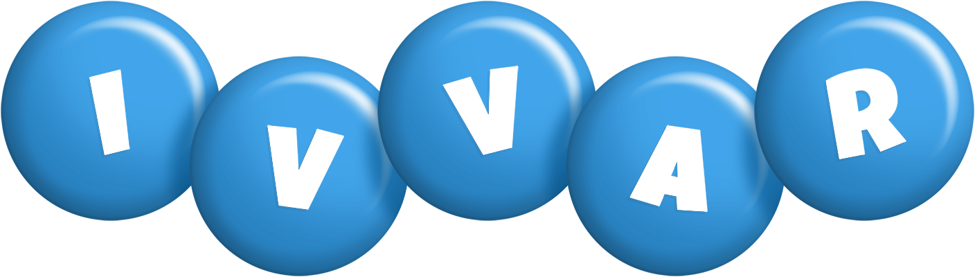 Ivvar candy-blue logo