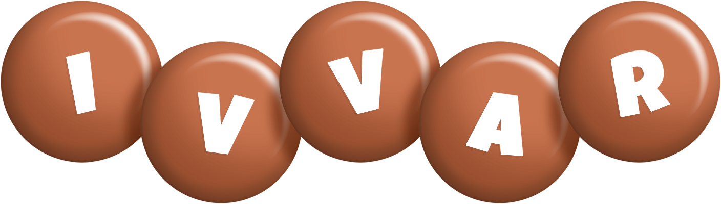 Ivvar candy-brown logo